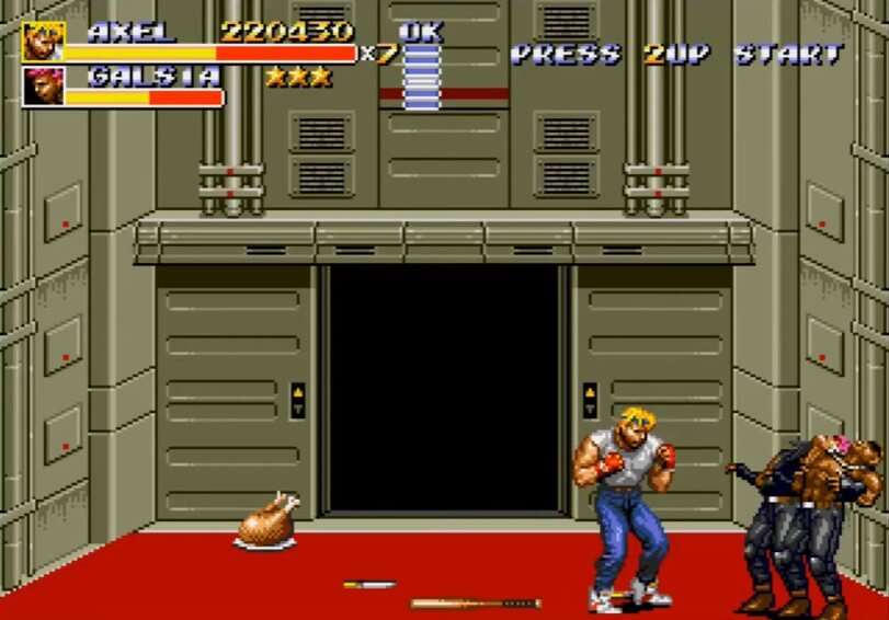 Streets Of Rage 3 - геймплей игры Sega Mega Drive\Genesis